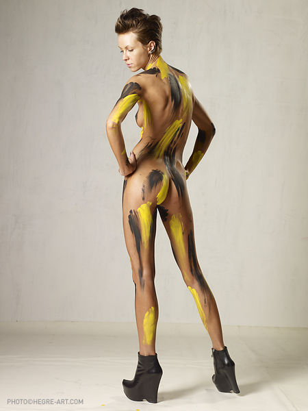 Black And Yellow » Hegre Free Nude Pictures