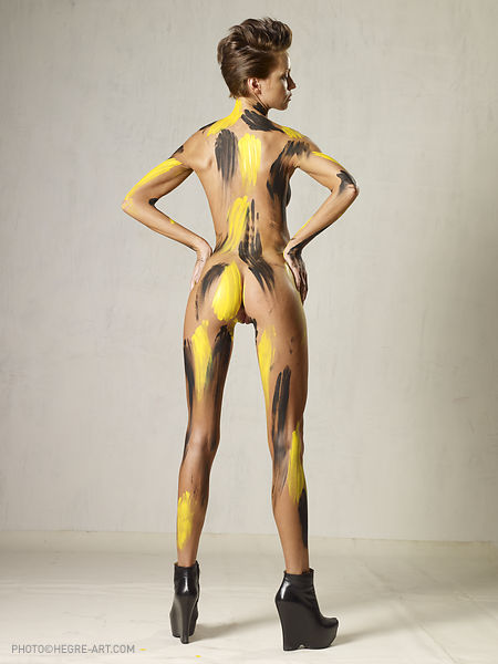 Black And Yellow » Hegre Free Nude Pictures