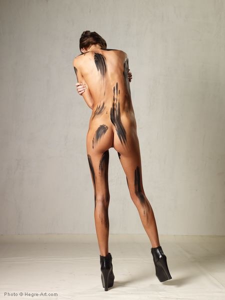 Black Body Paint » Hegre Free Nude Pictures